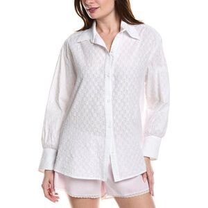 Andine Womens  Essen Boyfriend Shirt, White
